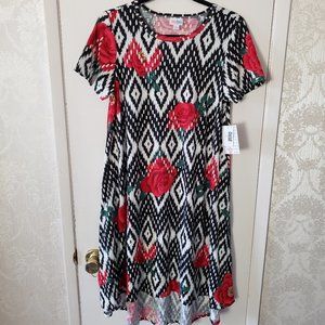 Lularoe Red Rose Carly